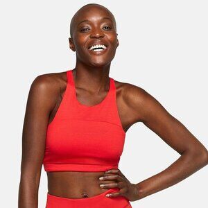 Outdoor Voices red halter bra top